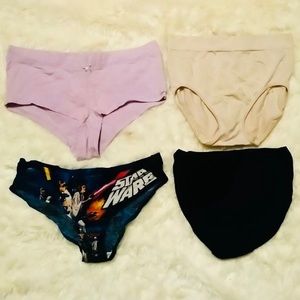 4-pack medium sized panties